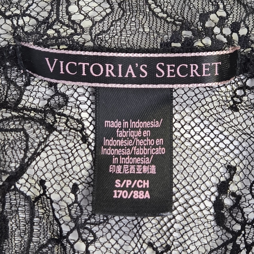 Victoria's Secret‎ Satin Lace Back Floral Cami Camisole Top Size S Lingerie - Picture 5 of 9